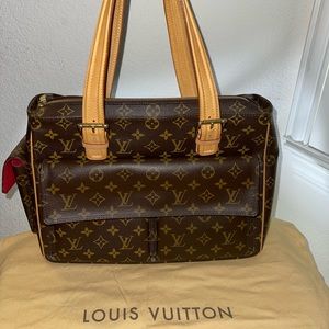 👜💯Authentic, MINT, RARE VINTAGE LOUIS VUITTON GM MULTIPLI-CITE